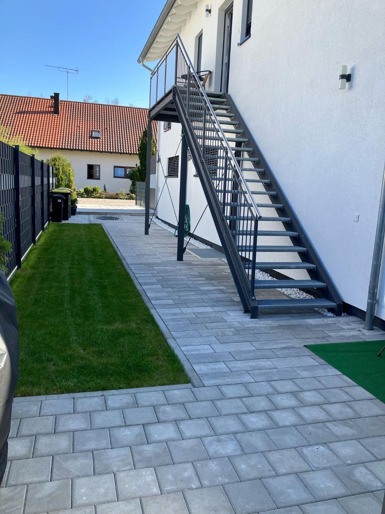 Moderne Einliegerwohnung Naehe Ingolstadt Und Bad Goegging Munchsmunster Exterior foto